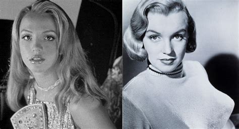 Britney Spears Marilyn Monroe Side By Side