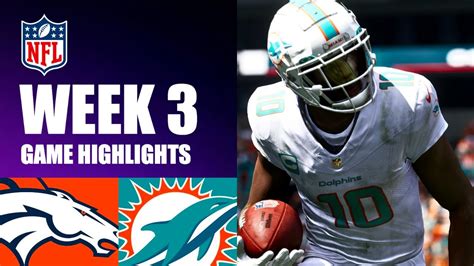 Broncos Vs Dolphins Week 3 Madden 24 Simulation Highlights Youtube