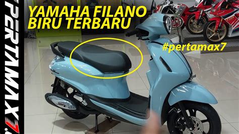 Bedah Yamaha Grand Filano 125 Biru Telur Asin Detail Lengkap Dull