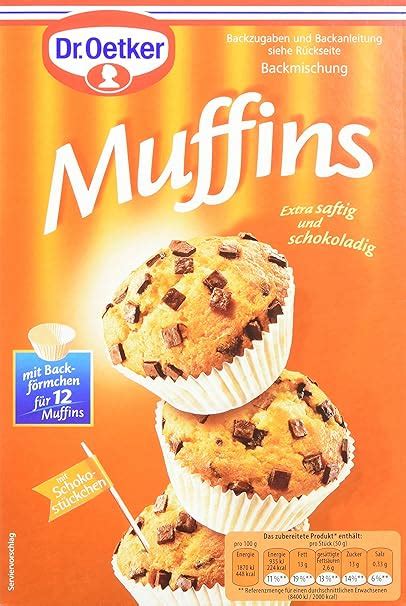 Dr Oetker Muffins Er Pack X G Amazon De Lebensmittel