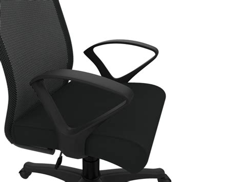 Godrej Oxbo Mid Back Chair Fabric Black Fixed Arm At 8920 In Pune