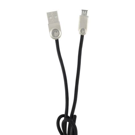 Cable Micro USB A USB 2 0 De 2mt Fiddler Negro SP Digital