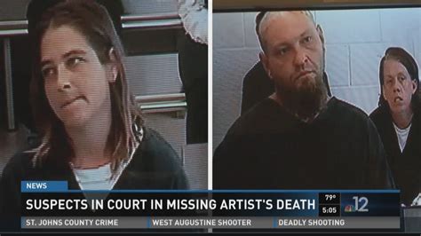 Police Missing Artist Stabbed To Death Couple Charged With Murder