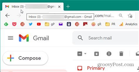 Make Gmail Show The Number Of Unread Messages On Your Browser Tab