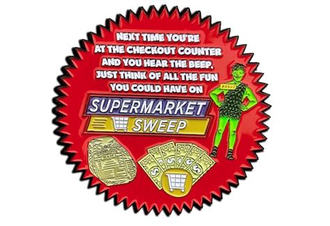 Supermarket Sweep Pin | Etsy