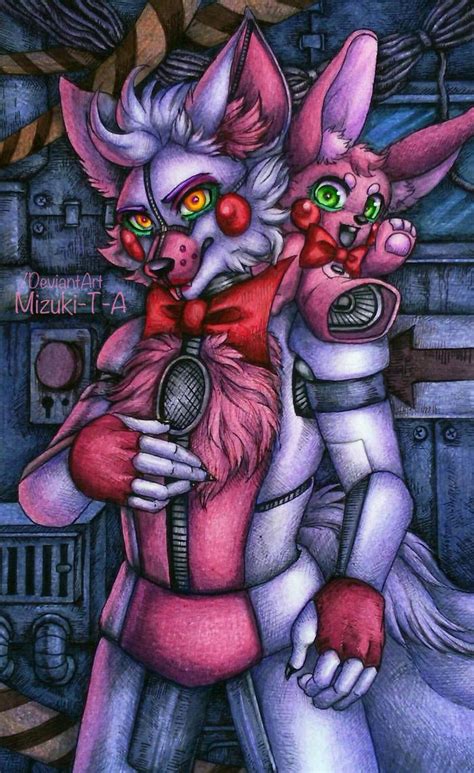 Fox And The Rabbit Fnaf Sl By Mizuki T A Fnaf Fnaf Foxy Anime