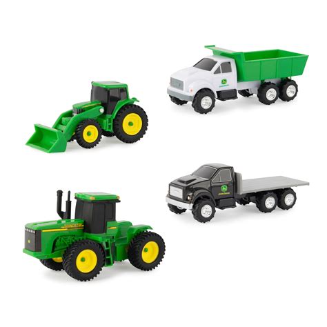 Tomy John Deere 1 64 Scale 4 Piece Toy Vehicle Set Safford Trading Company