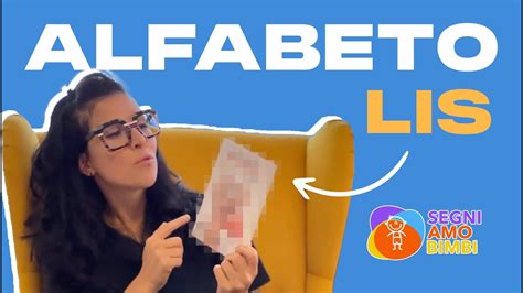 Alfabeto Manuale Lis Libro Youtube