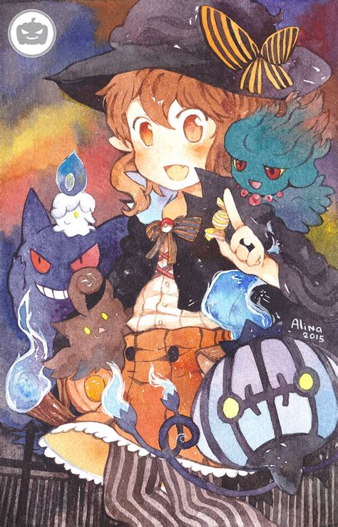 Happy Halloween : Pokemon Team Party by revanche7th on DeviantArt