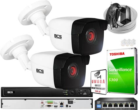 Zestaw Do Monitoringu Bcs View Oferta Monitoringu X Kamera Mpx Bcs V