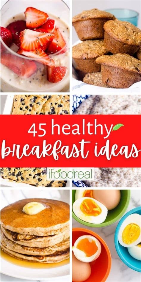 45 Easy Healthy Breakfast Ideas