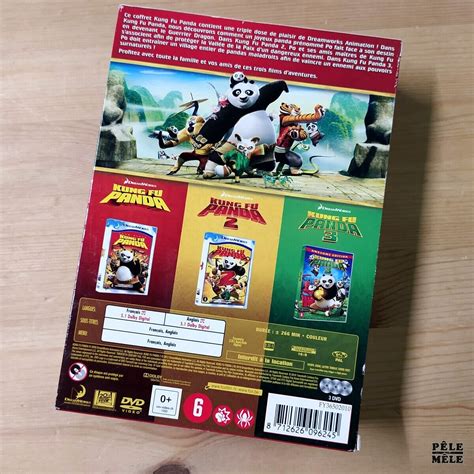 Pack Trilogie Kung Fu Panda Dvds P Le M Le Online