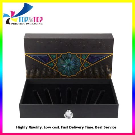 Customized Wholesale Rigid Drawer Gift Box Spot Uv Paper Box Printing