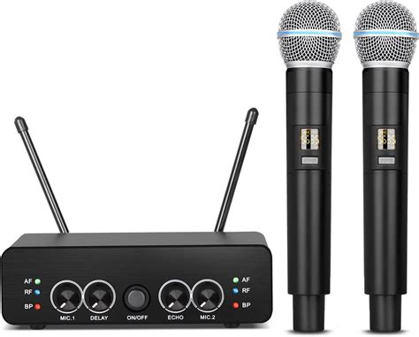 Depusheng R Double Microphone Sans Fil Uhf Portable Microphone Sans