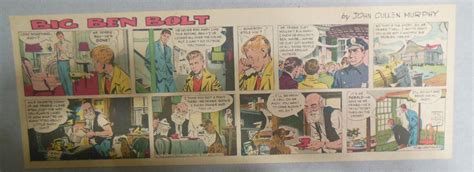 16 Big Ben Bolt Sundays By John Collen Murphy From 1965 Size 75 X