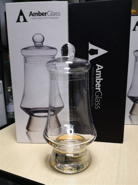 Amber Glass G501 Whisky Tasting And Nosing Glass Luxembourgish Cask Selection