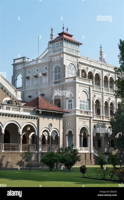 Aga Khan Palace Auch Bekannt Als Das Nationaldenkmal Der Ghandi 1892