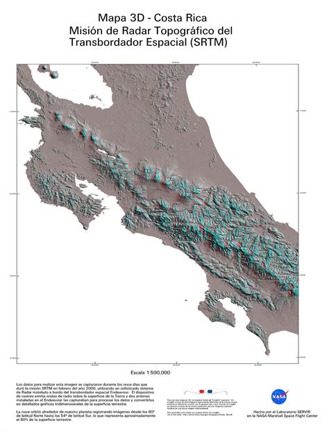 Costa Rica Population Map