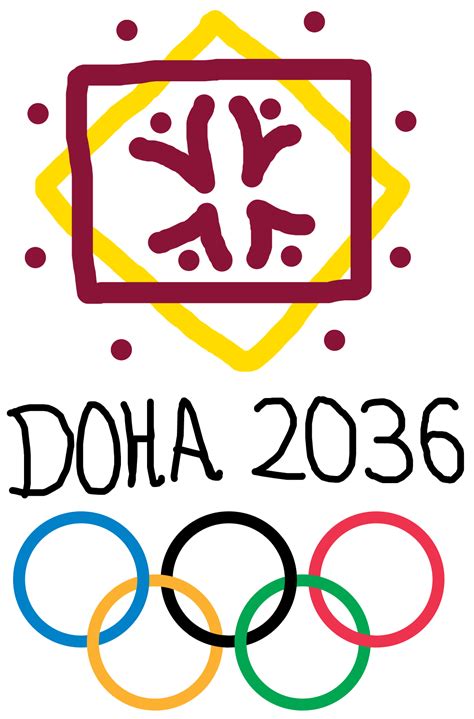 Doha 2036 Olympic Logo by PaintRubber38 on DeviantArt