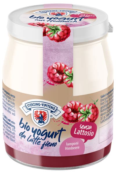 Yogurt Vipiteno Biologico Senza Lattosio Da Latte Fieno Stg G