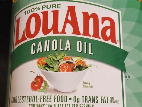 Canola Oil Nutrition Facts - Eat This Much