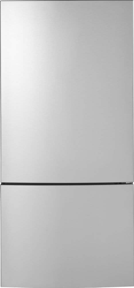 Ge Gbe17hyrfs 31 Inch Bottom Freezer Refrigerator With 17 7 Cu Ft Capacity Turbo Cool