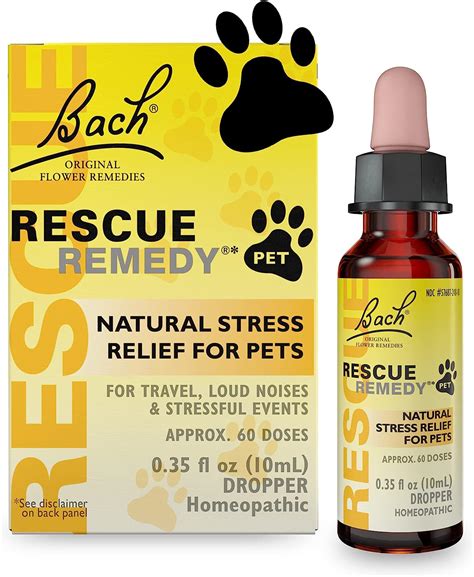 Bach Pet Rescue Remedy, 10 ml : Amazon.co.uk: Pet Supplies