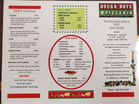 Dough Boys Pizzeria | Carlyle IL