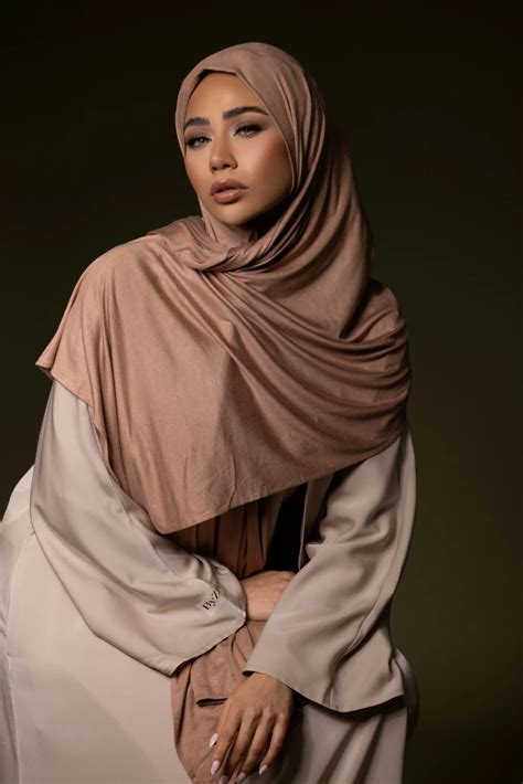 Premium Jersey Hijab Nude ByZaine