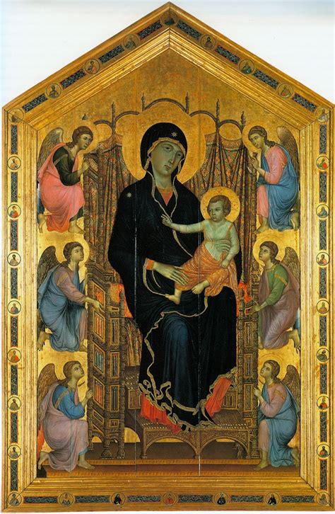 Lezioni Di Storia Dell Arte Il Gotico Pittura Duccio Di