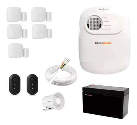 Kit Alarme Residencial Net Sensor De Porta Pet Intelbras