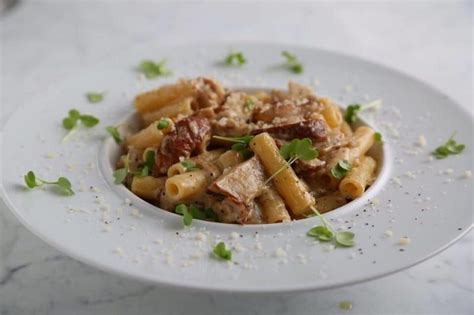 Ziti Pasta Recipe With Porcini Mushrooms Barilla