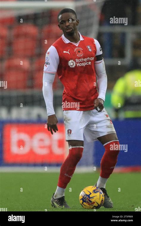 Christ Tiehi Of Rotherham United During The Sky Bet Championship