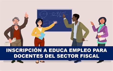 Inscripci N A Educa Empleo Para Docentes