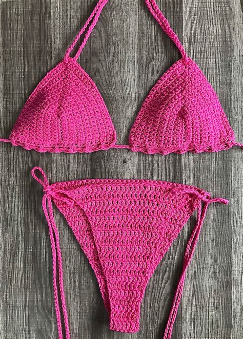 Custom Sweet Pea Bikini Top Crochet Top Crochet Bikini Etsy