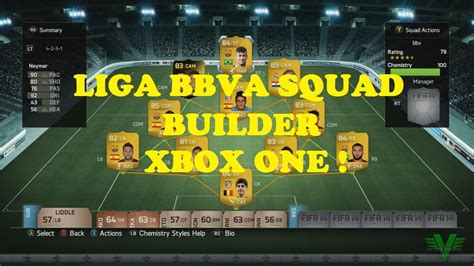 Fifa Fut Liga Bbva Squad Builder Ft Neymar And If Sanchez Youtube