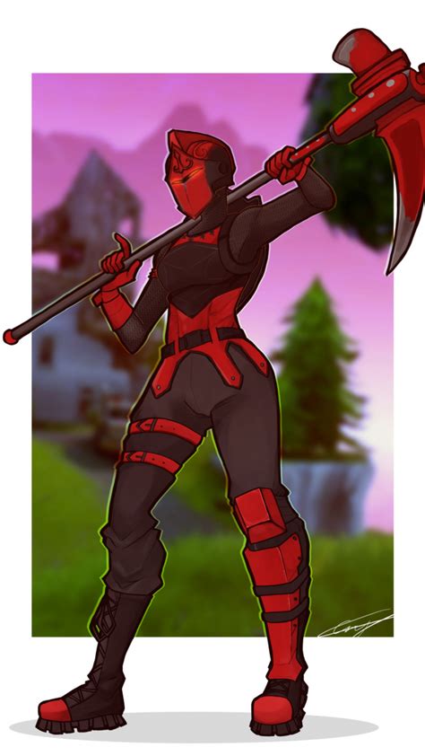 Red Knight By Caseykeshui Fortnite In 2019 Red 23 Red Knight Fortnite