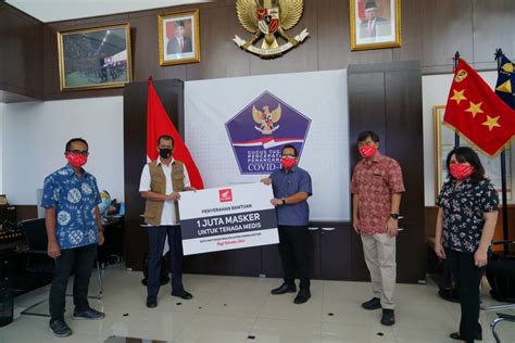 Main Dealer Astra Honda Motor Donasi 1 Juta Masker