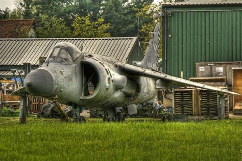 The Sea Harrier Graveyard At Charlwood Surrey Urban Ghosts