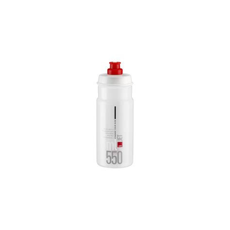 Elite Jet Biodegradable Bottle 550ml Clearred