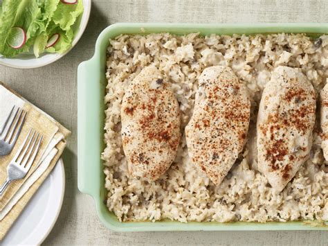 One Dish Chicken & Rice Bake