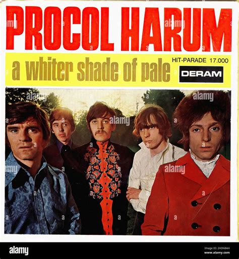 Vintage Vinyl Recording Procol Harum Whiter Shade Of Pale F