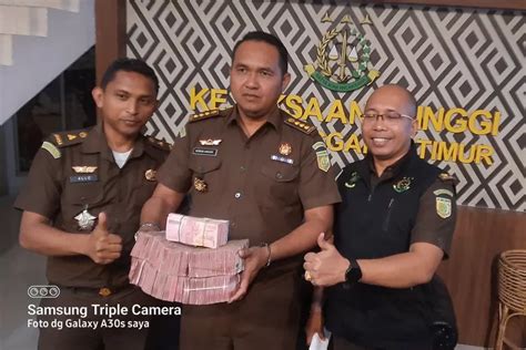 Kejati Ntt Sita Rp Juta Dari Tangan Tersangka Kasus Korupsi Rp