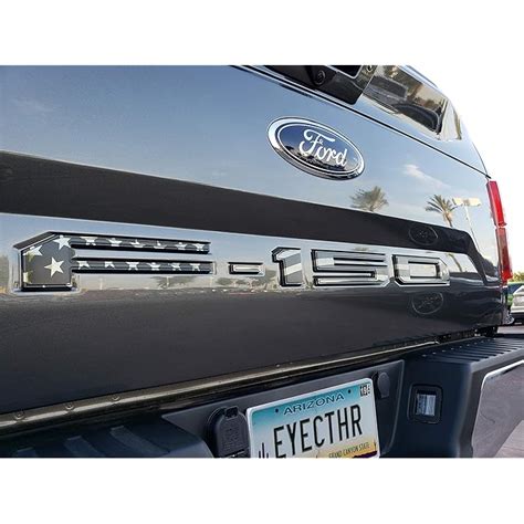 Buy EyeCatcher Pro Series Tailgate Letter Inserts Fits 2018 2020 Ford