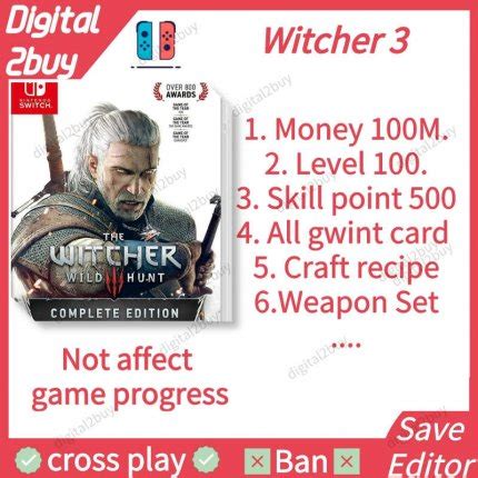 The Witcher Wild Hunter Mod Cheat Tw Wh Save Modding The Witcher