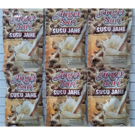 Jual Anget Sari Wedang Susu Jahe Pcs Shopee Indonesia