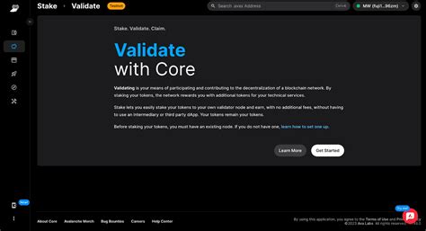 How To Stake AVAX On Avalanche Using Core Decrypt