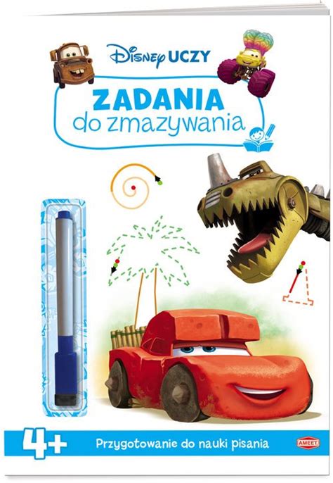 Disney Uczy Zadania Do Zmazywania Auta W Trasie Ksi Ka