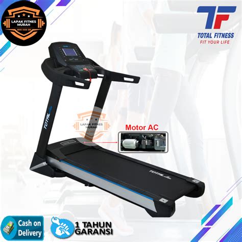 Jual Total Fitness TL 29 AC Electric Treadmill 1 Fungsi 3 HP Motor AC