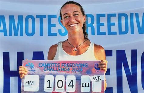 Apnea Zecchini Eccezionale Nel Freediving Challenge Latleta Romana